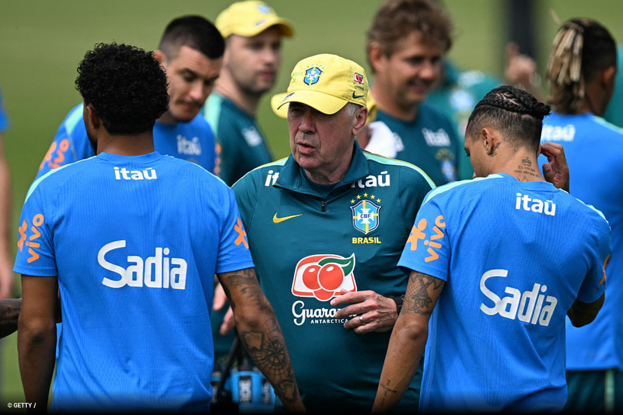 Ancelotti surpreende na definição da lateral da Seleção Brasileira e indica Danilo e Alex Sandro como titulares